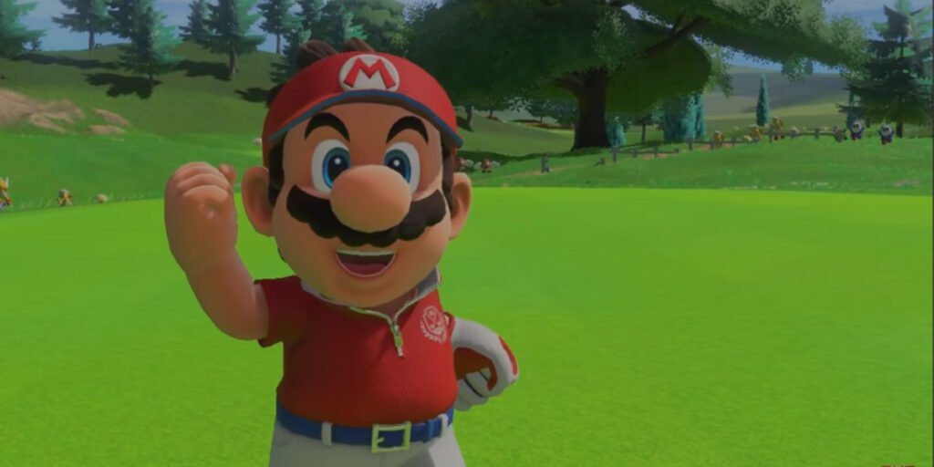 MARIO GOLF_ SUPER RUSH GAME-1