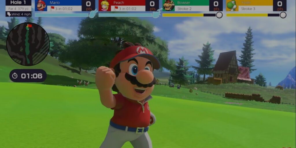 MARIO GOLF_ SUPER RUSH GAME-9