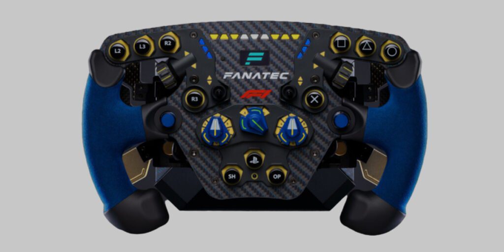 Fanatec gaming racing wheel