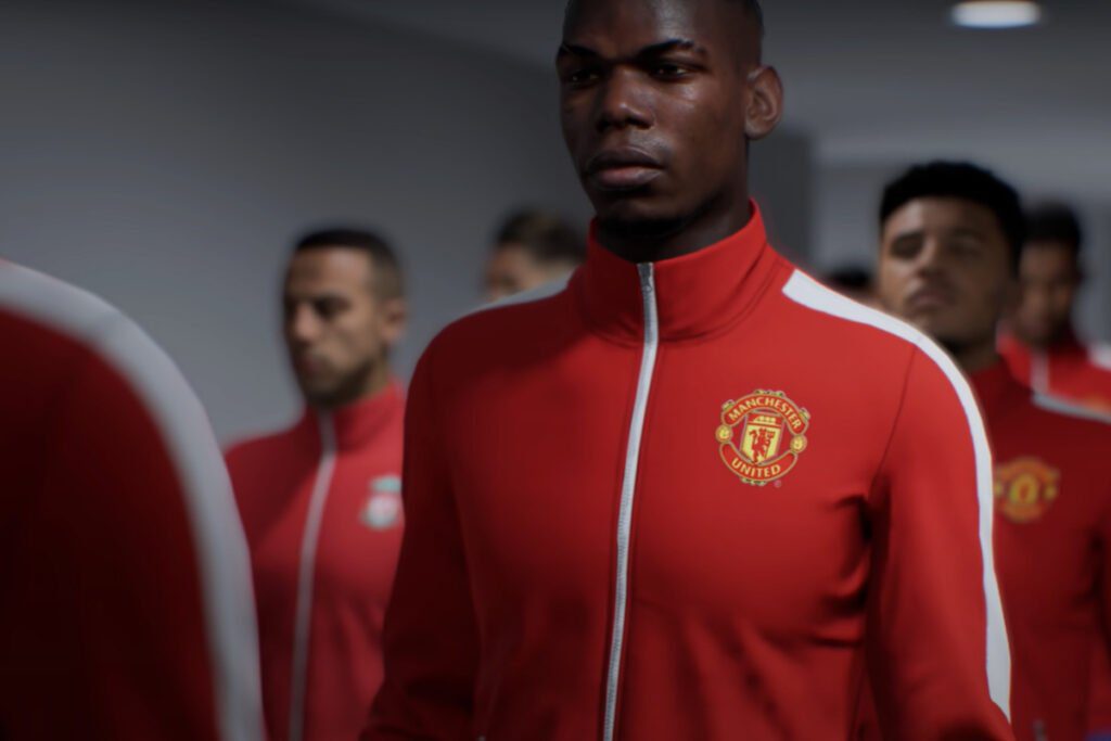 Paul Pogba in FIFA 2022 Game