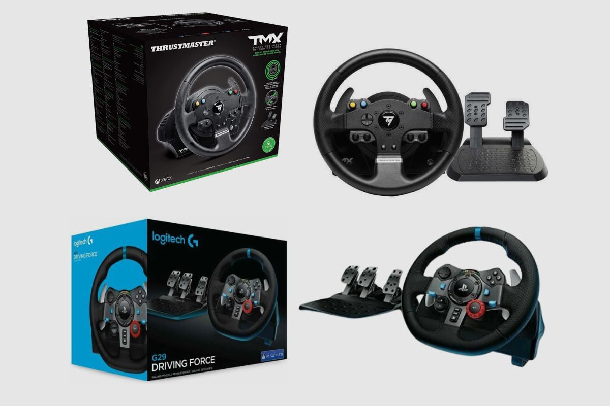 Is the Thrustmaster TMX better than the Logitech G29_